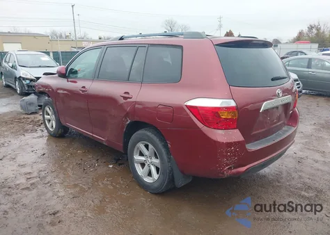 2010 Toyota Highlander Base V6 из США, поврежденный, VIN 5TDBK3EH8AS007165
